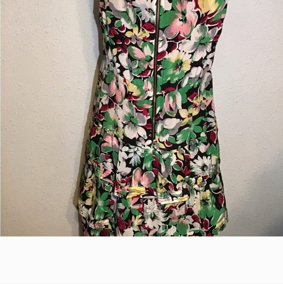 Moulinette soeurs floral silk dress size 10 - Picture 5 of 10